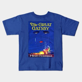 The Great Gatsby by F Scott Fitzgerald Kids T-Shirt